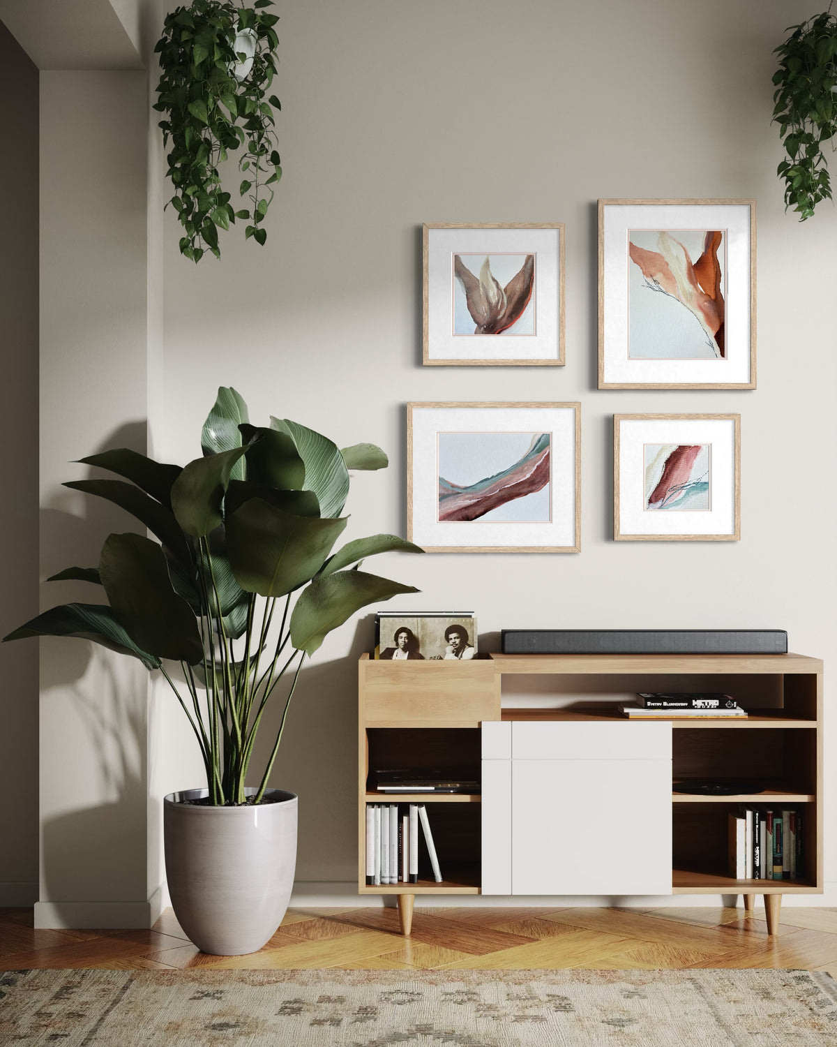 Fronds & Flowers #58